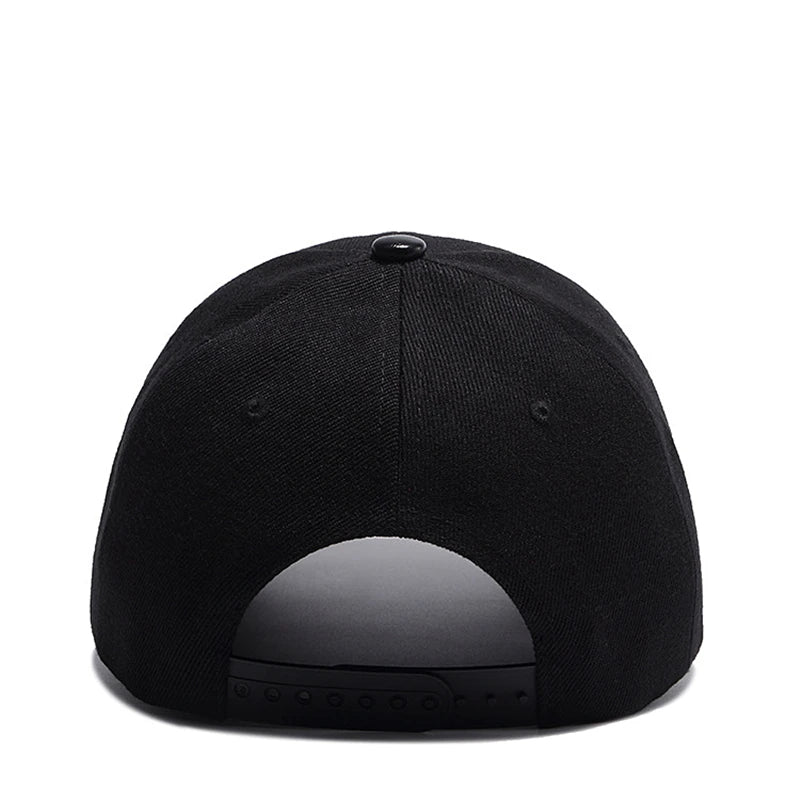 [NORTHWOOD] 2019 Fashion 3D Embroidery Black Cap Men's Baseball Cap Women Snapback Hat Solid Quality Hip Hop Cap Bone