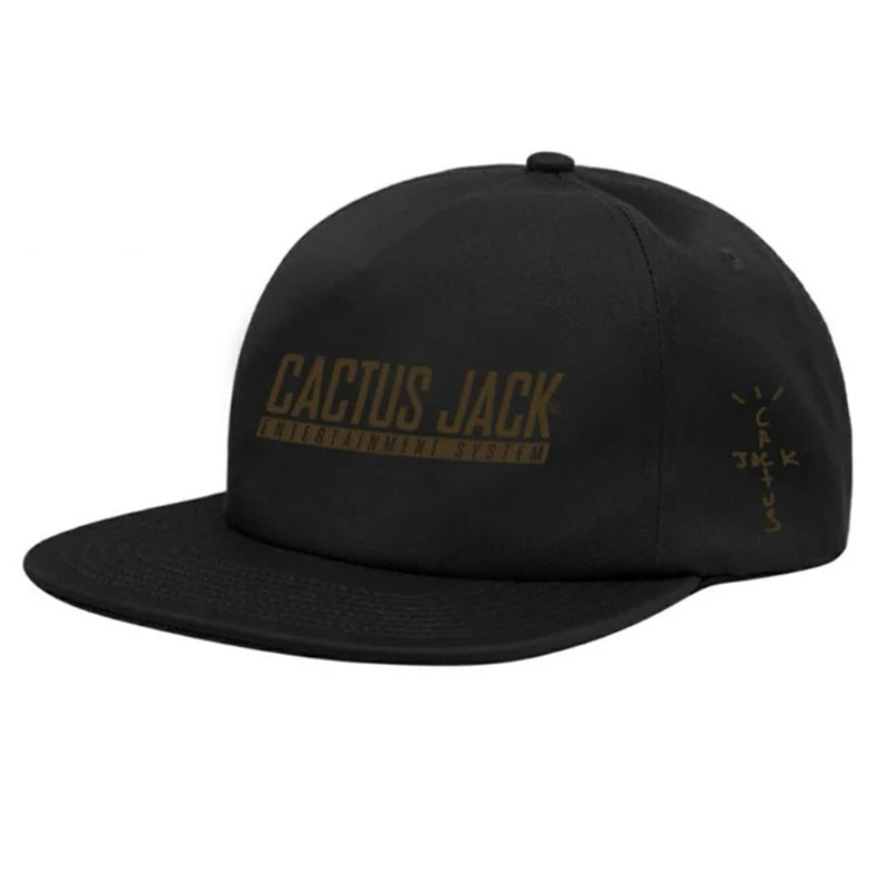 Cactus Jack Snapback Cap Cotton Embroidery Baseball Cap Men Women Adjustable Hip Hop Dad Hat Bone Hats