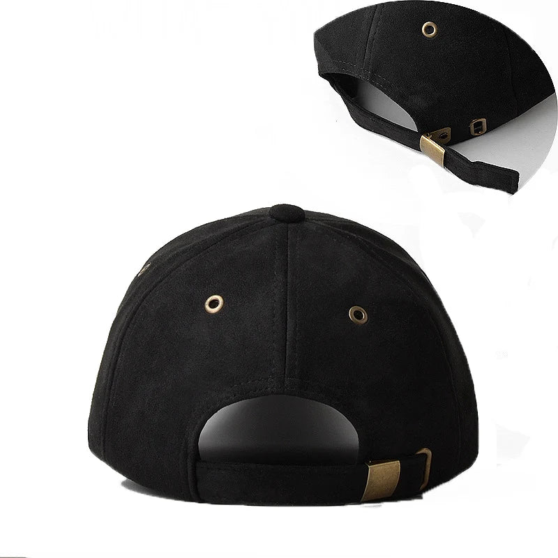 [NORTHWOOD] Suede Letter Baseball Cap Men Women Hip Hop Baseball Hat Bone Snapback Gorras Casquette Homme Dad Hats