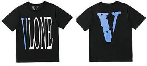 VLONE Men T Shirt 100% Cotton Original Brand Streetwear Women's T-shirt USA Summer Short Sleeve Harajuku Hip Hop Tshirt Butterfl