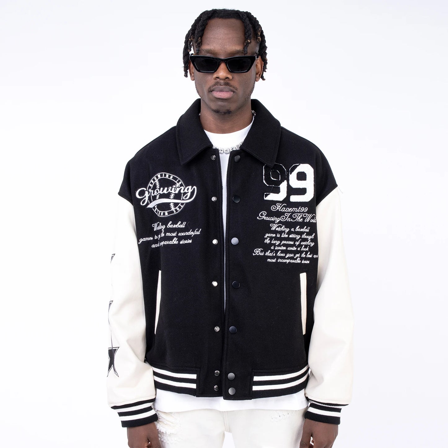 Embroidered Letter Jacket for men Vintage 2022 Autumn Winter streetwear motorcycle jacket y2k varsity jacket dropshipping