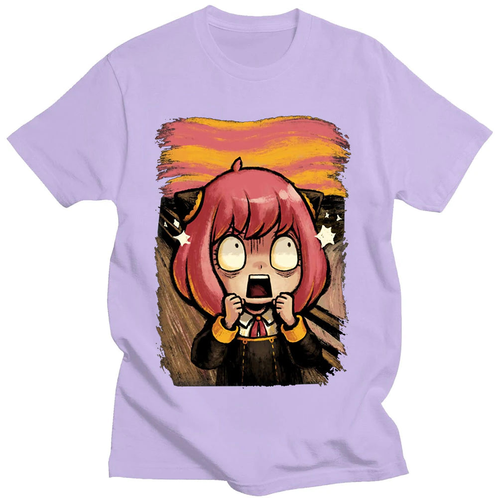 Anime Spy X Family Anya Meme Forger family T shirt - KM0133TS